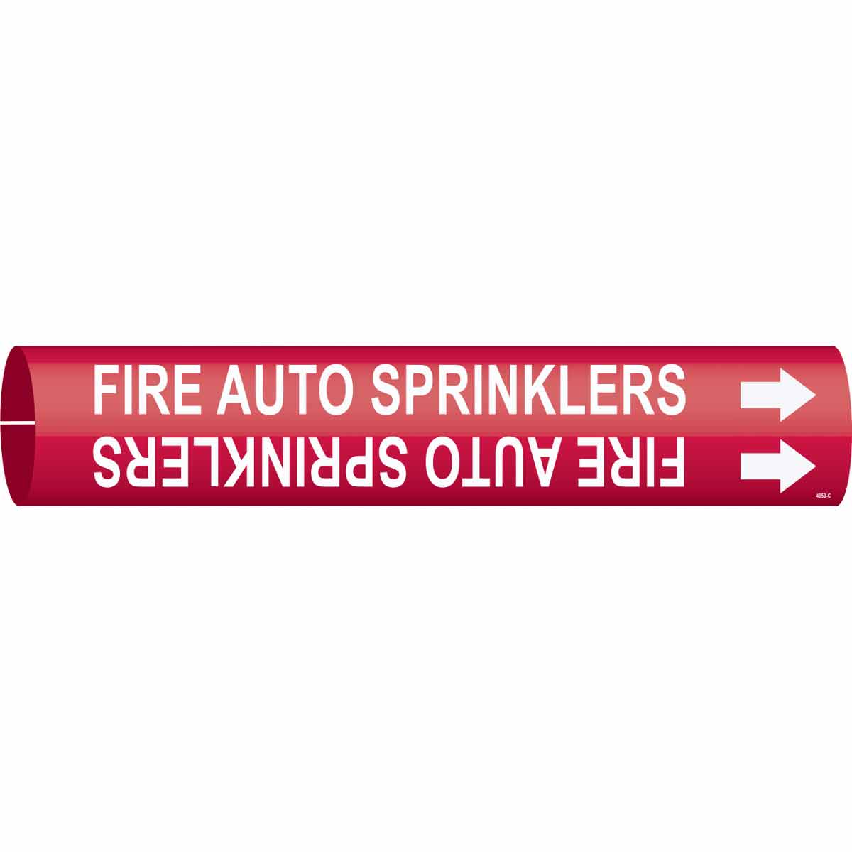 4059-C 4059-C FIRE AUTO SPRINKLERS/RED/STY C