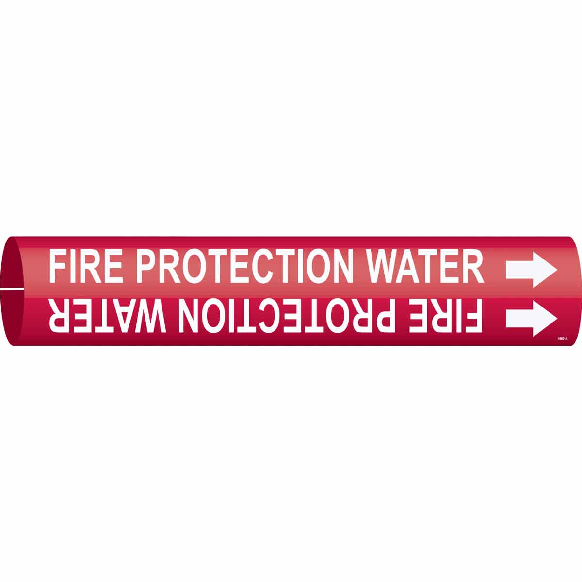 4060-A 4060-A FIRE PROTECTION WATER WHT/RED