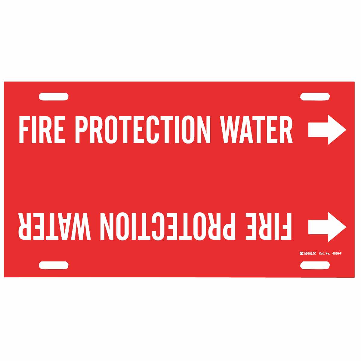 4060-F 4060-F FIRE PROTECTION WATER/RED/F