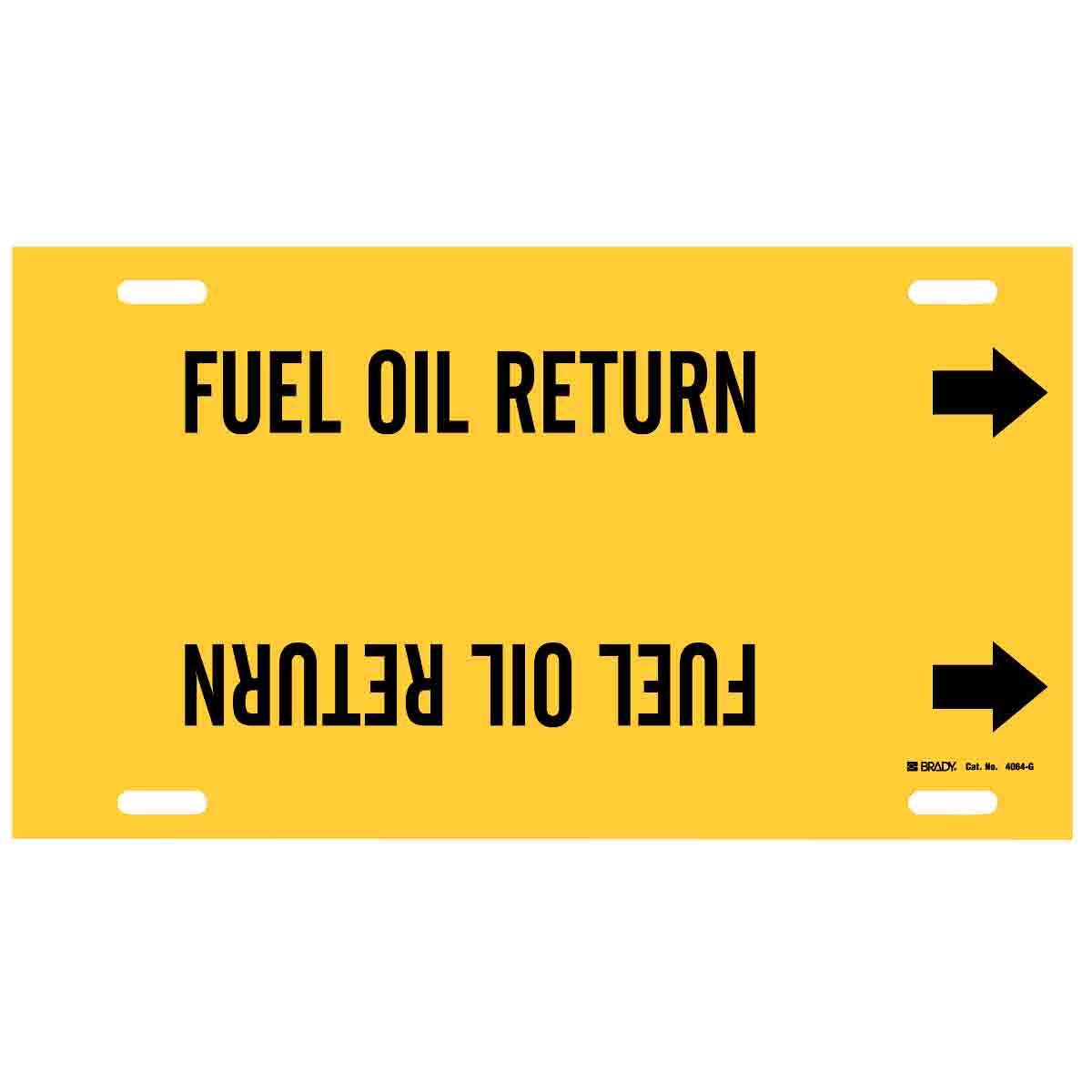 4064-G 4064-G FUEL OIL RETURN YEL/STY G