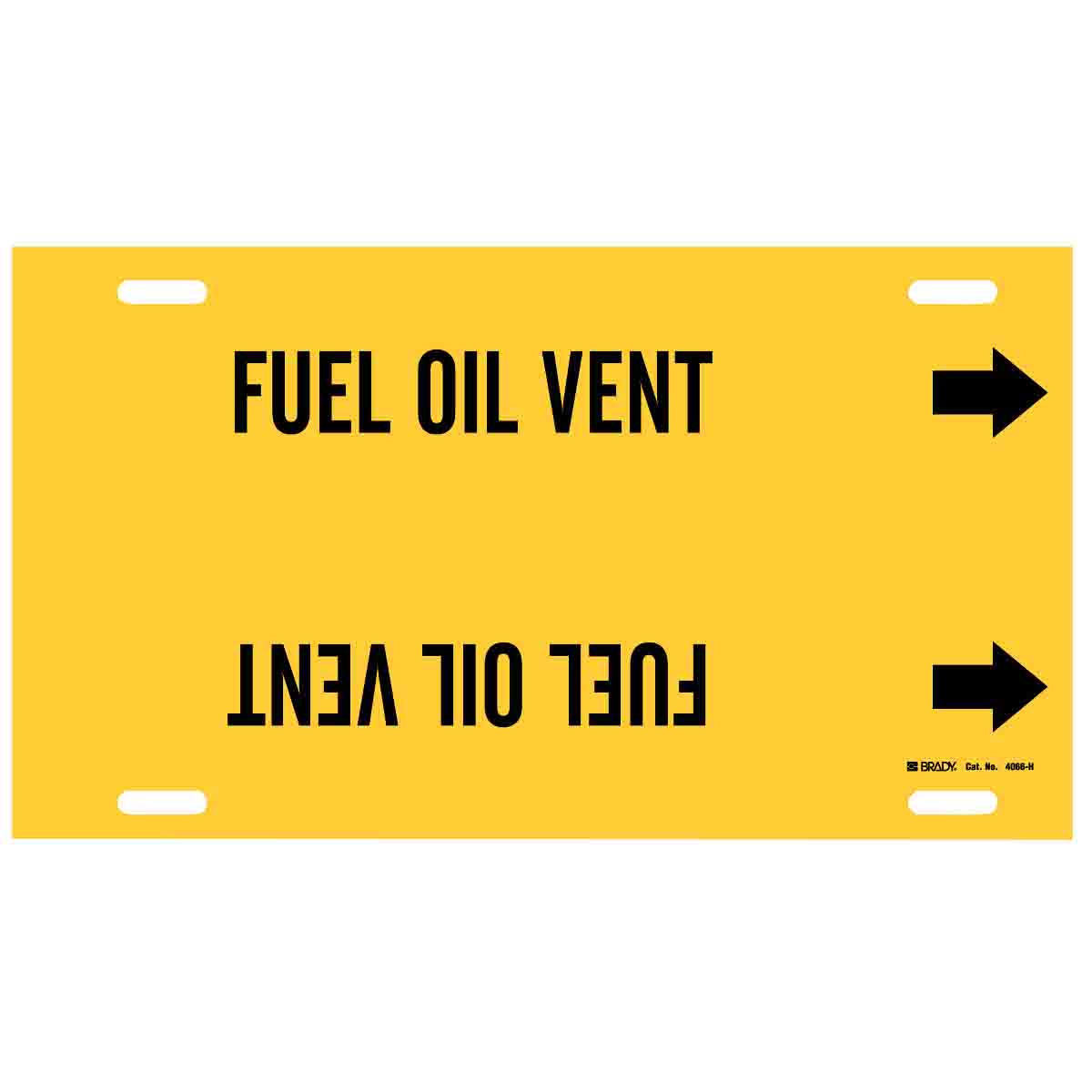 4066-H 4066-H FUEL OIL VENT YEL/STY H