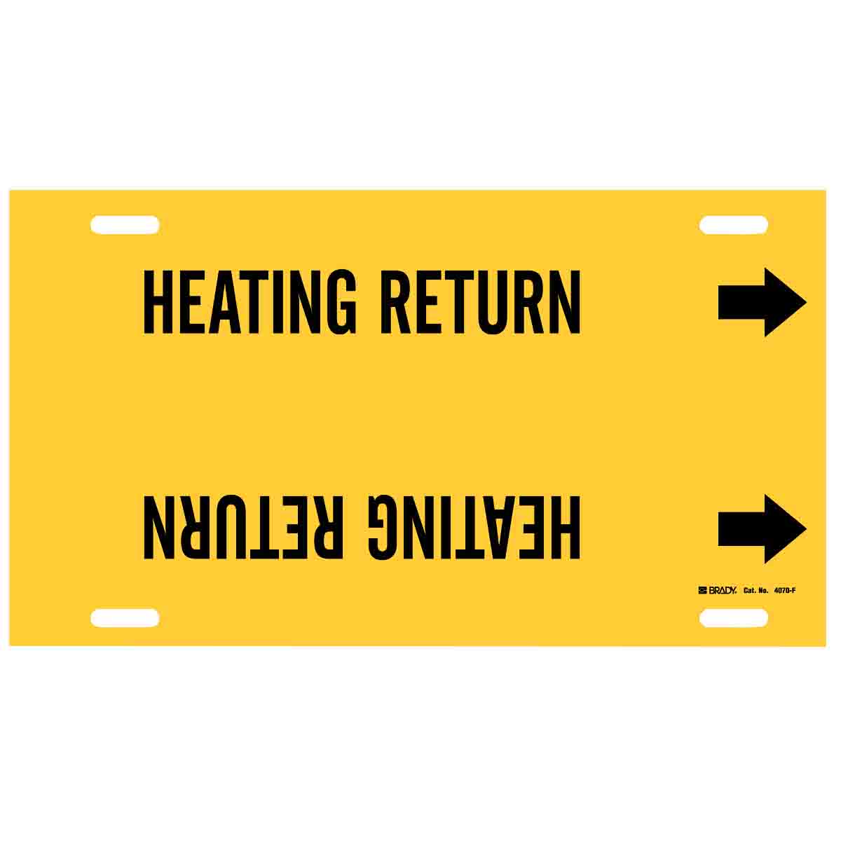 4070-F 4070-F HEATING RETURN/YEL/STY F