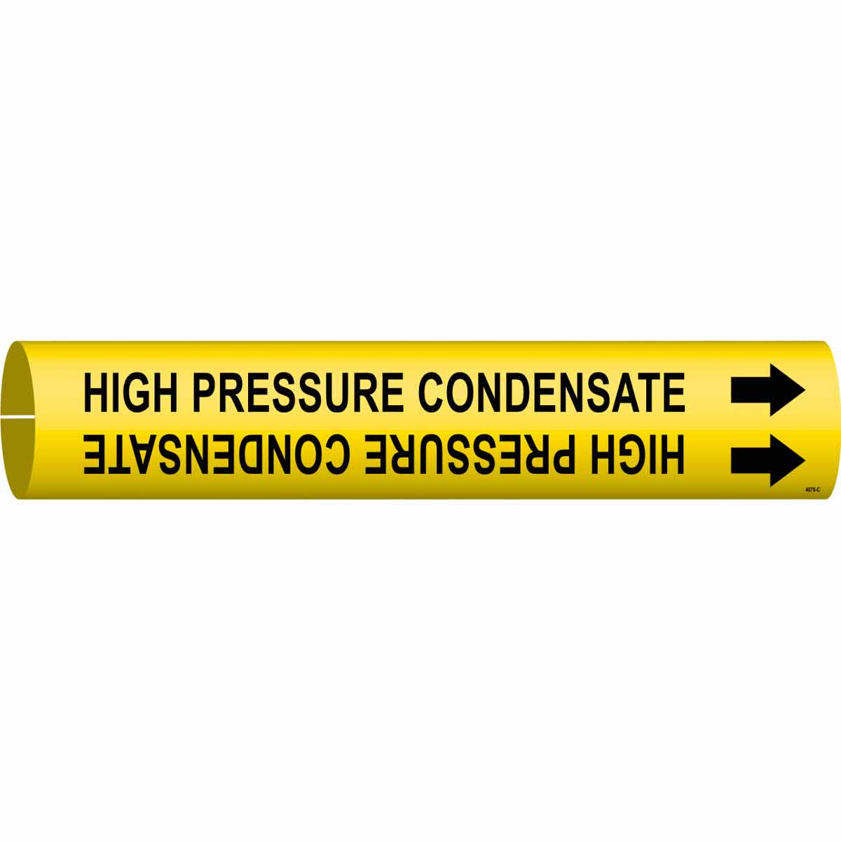 4076-C B915 STYLE C BLK/YEL HIGH PRESSURE COND.