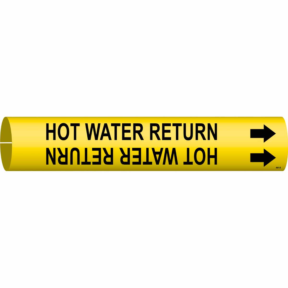 4081-B 4081-B HOT WATER RETURN/YEL/STY B