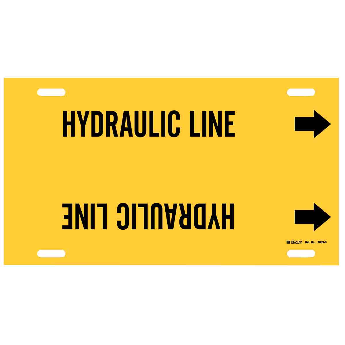 4083-G B915 STY G BLK/YEL HYDRAULIC LINE