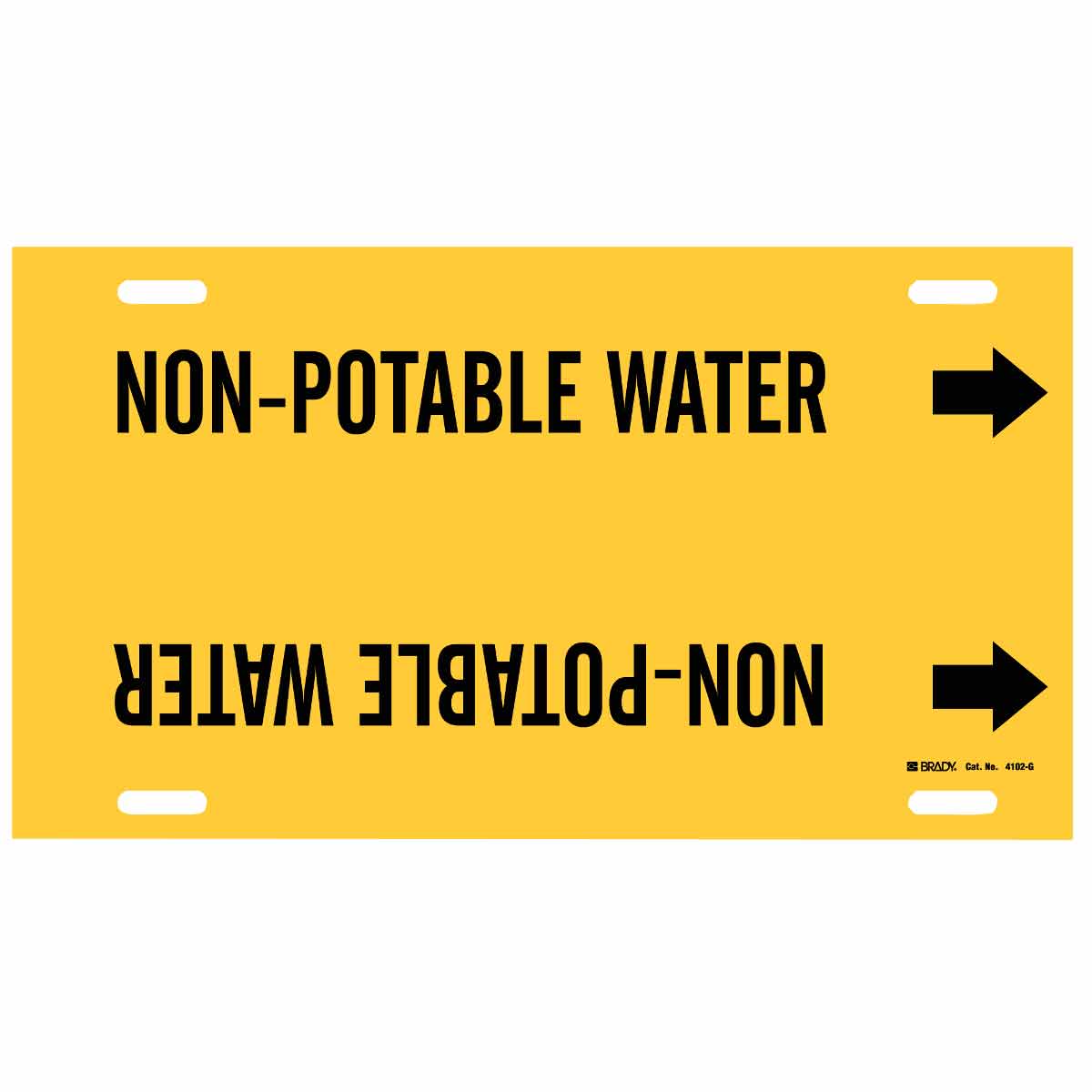 4102-G 4102-G NON-POTABLE WATER/YEL/STY G