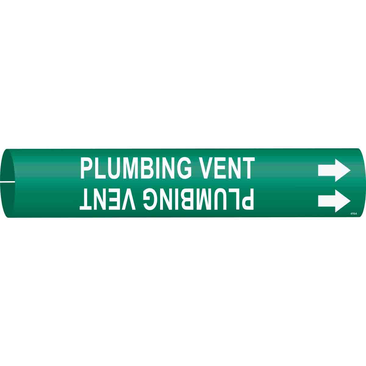 4110-A B915 STYLE A WHT/GRN PLUMBING VENT