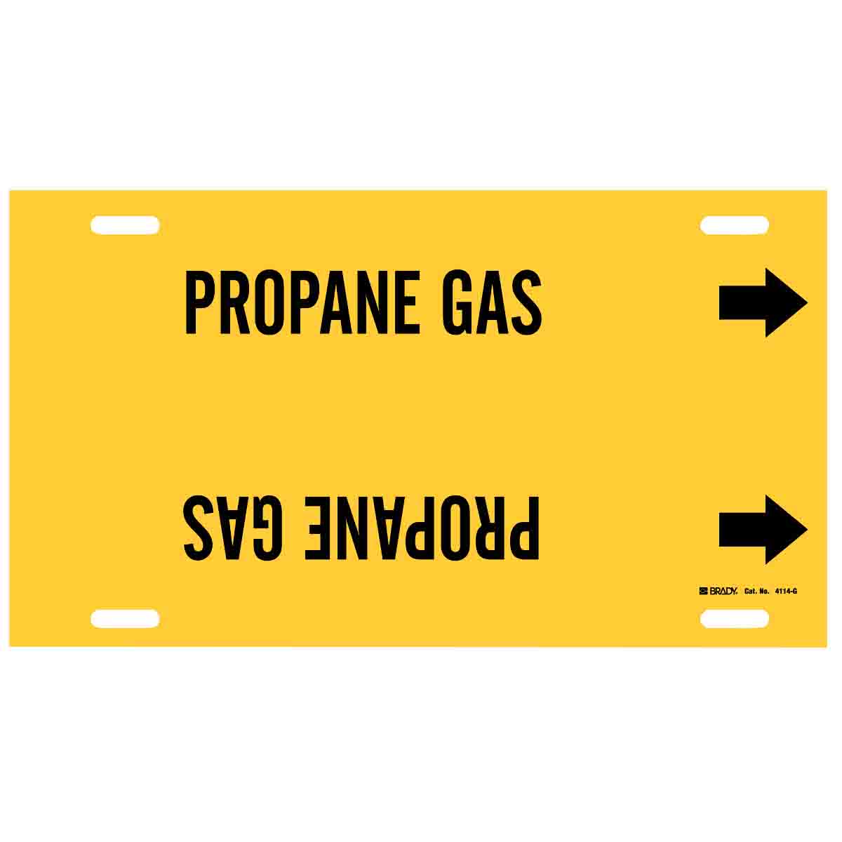 4114-G B915 STYLE G BLK/YEL PROPANE GAS