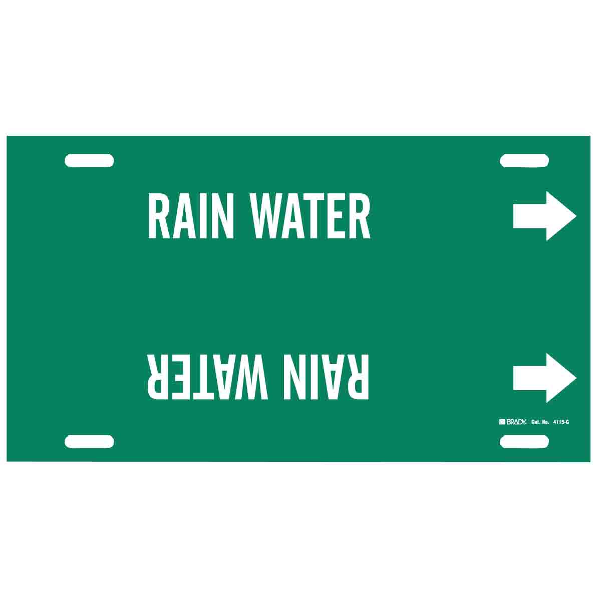 4115-G B915 STYLE G WHT/GRN RAIN WATER