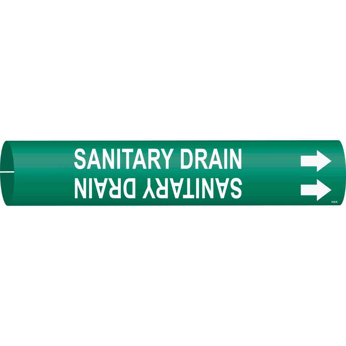 4122-B 4122-B SANITARY DRAIN/GRN/STY B