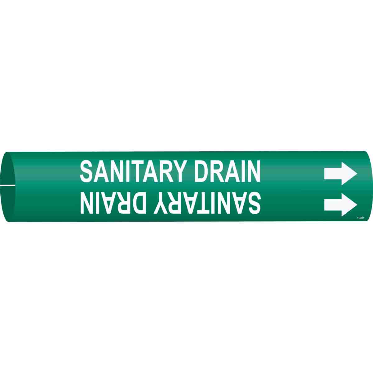 4122-D 4122-D SANITARY DRAIN/GRN/STY D