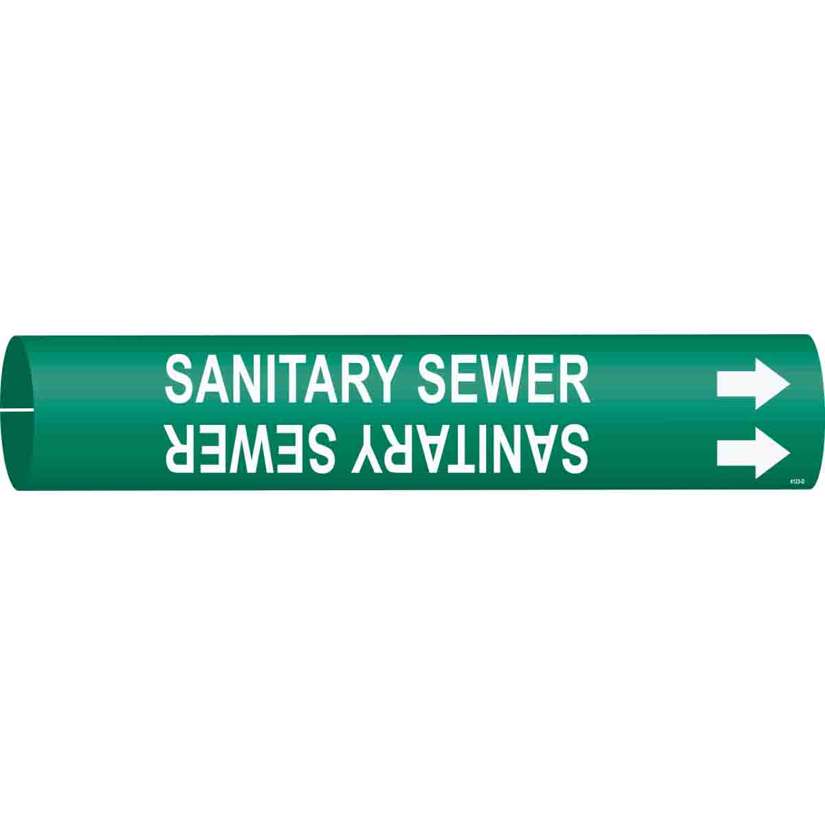 4123-D 4123-D SANITARY SEWER/GRN/STY D