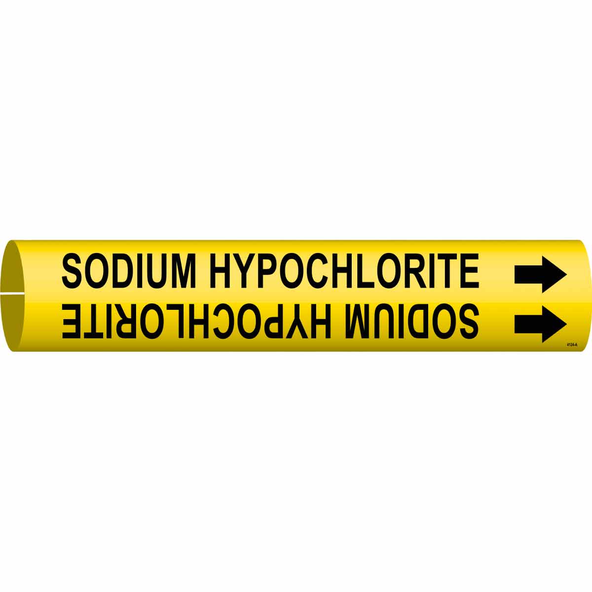 4124-A 4124-A SODIUM HYPOCHLORITE/YEL/STY A
