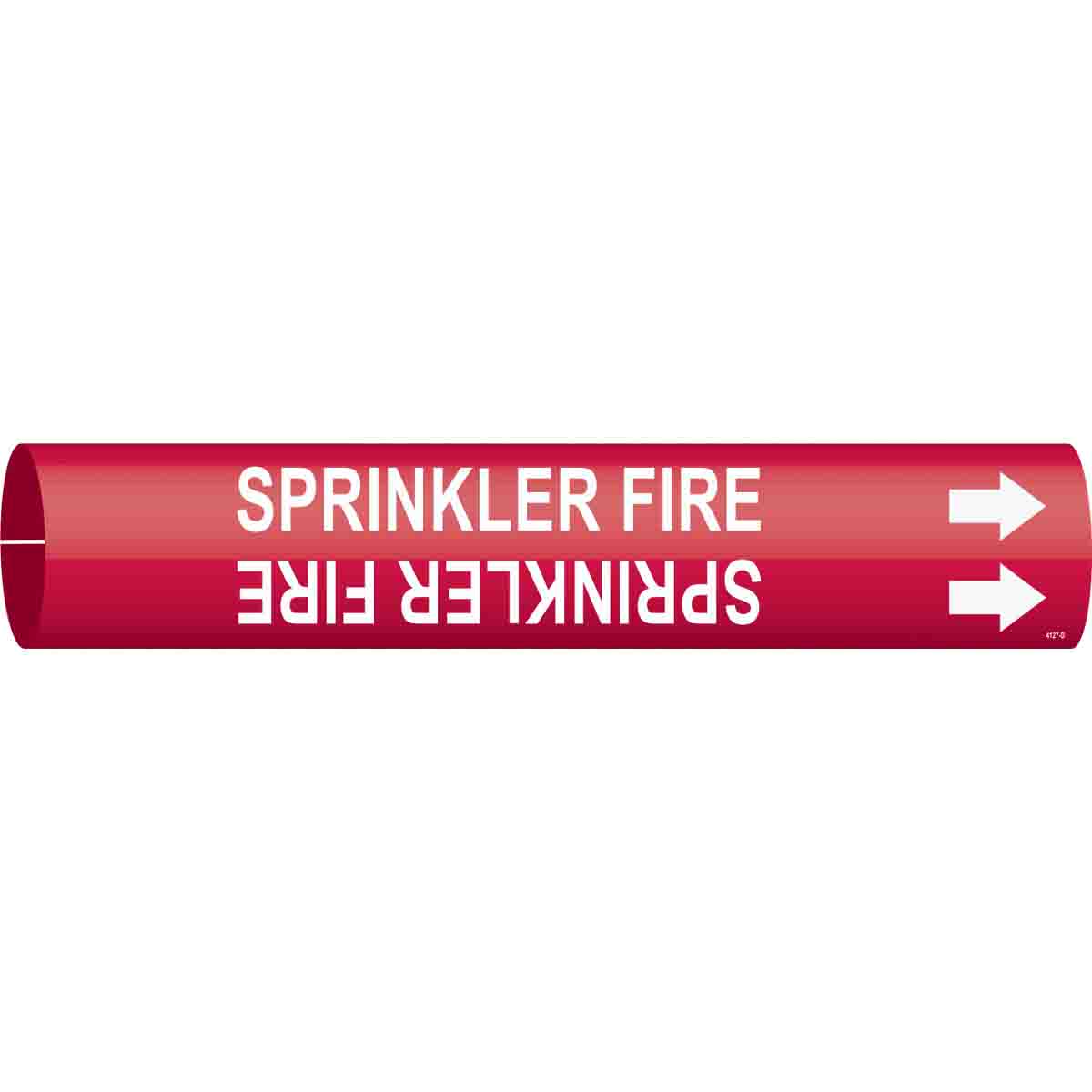 4127-D 4127-D SPRINKLER FIRE/RED/STY D