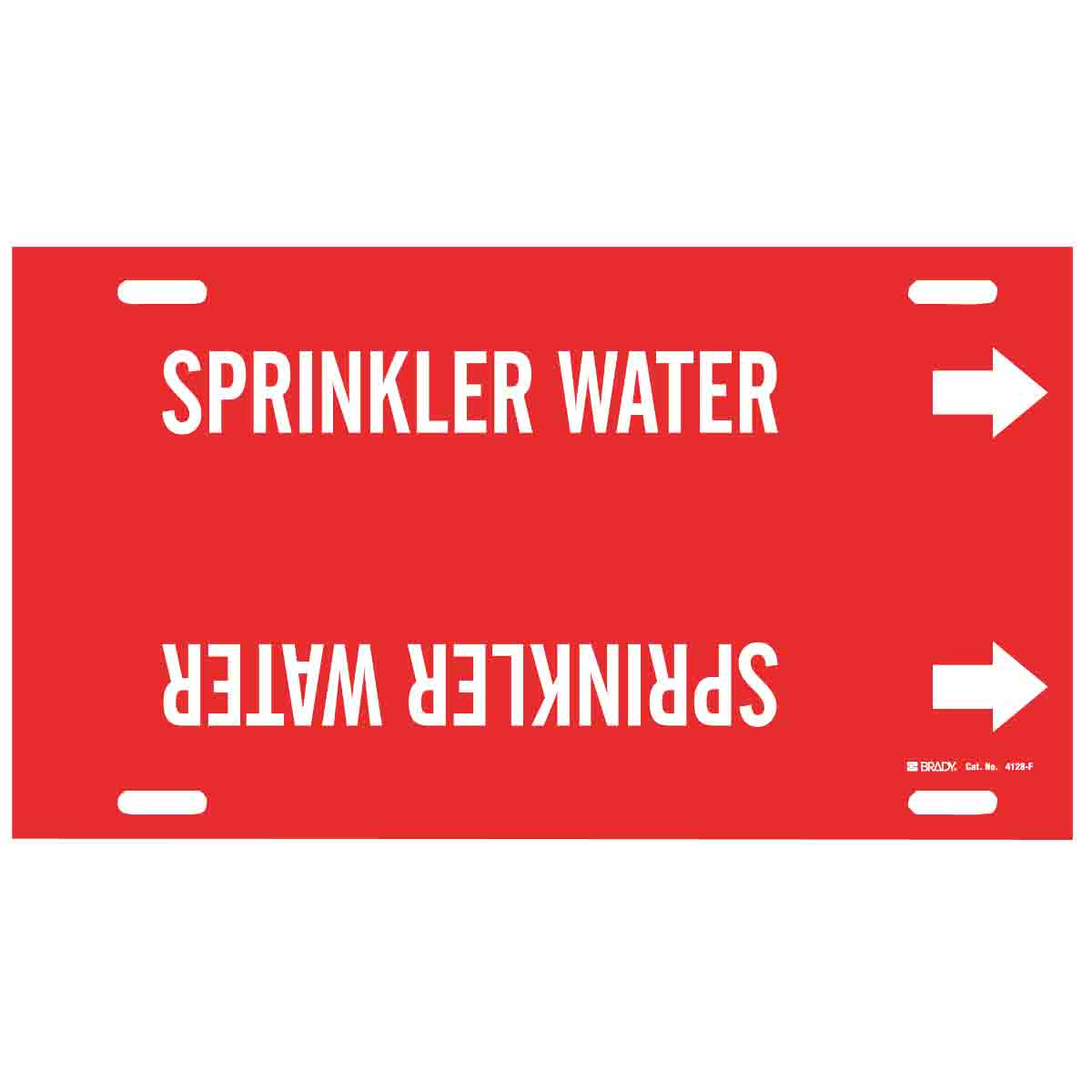 4128-F 4128-F SPRINKLER WATER/RED/STY F