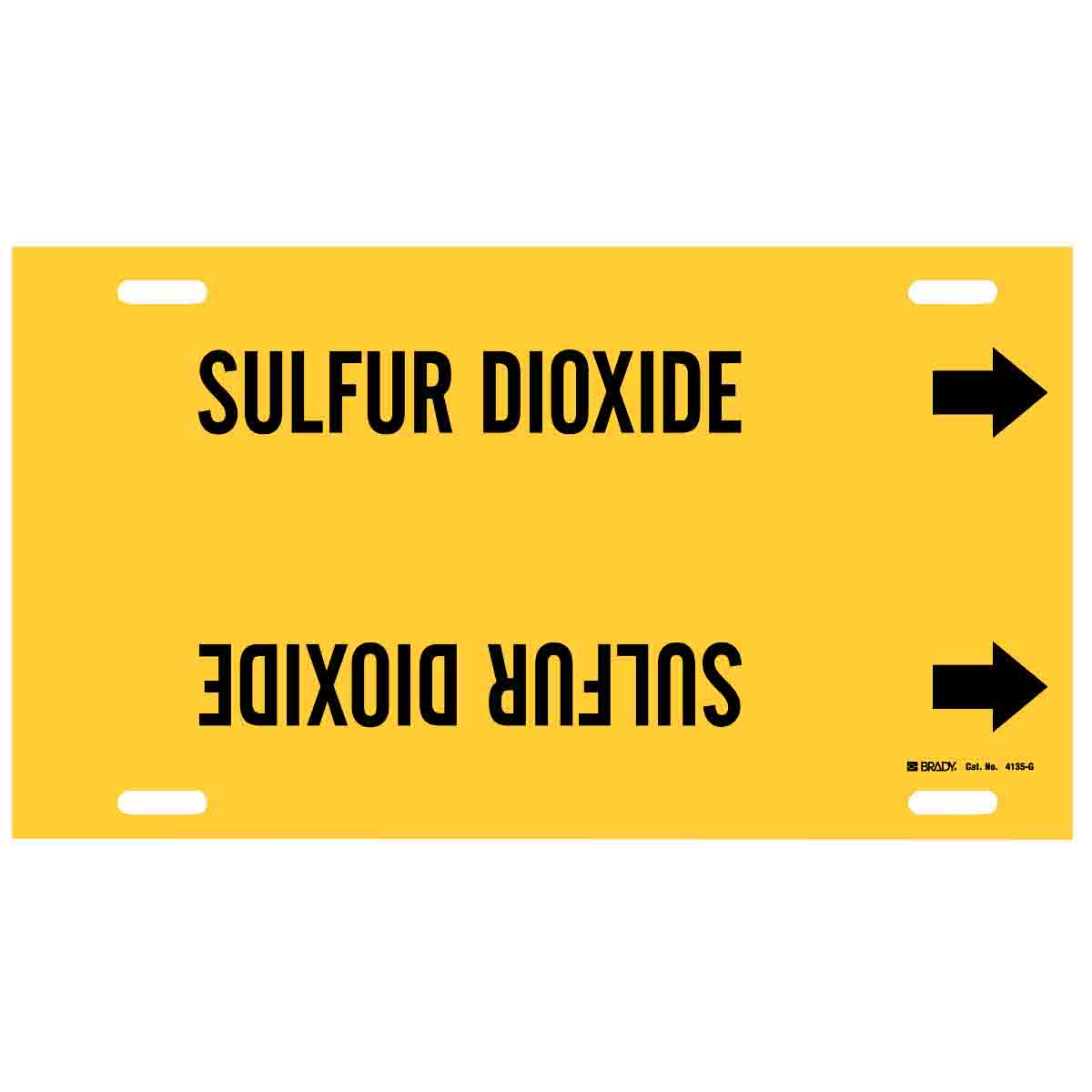 4135-G B915 STYLE G BLK/YEL SULFUR DIOXIDE