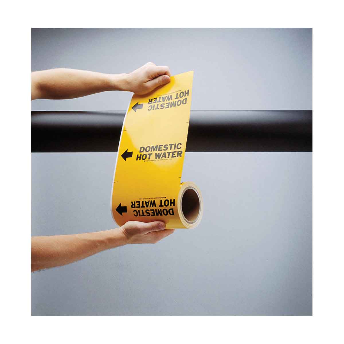 Blank Pipe Marker with Arrow Brady Part 41597 Brady