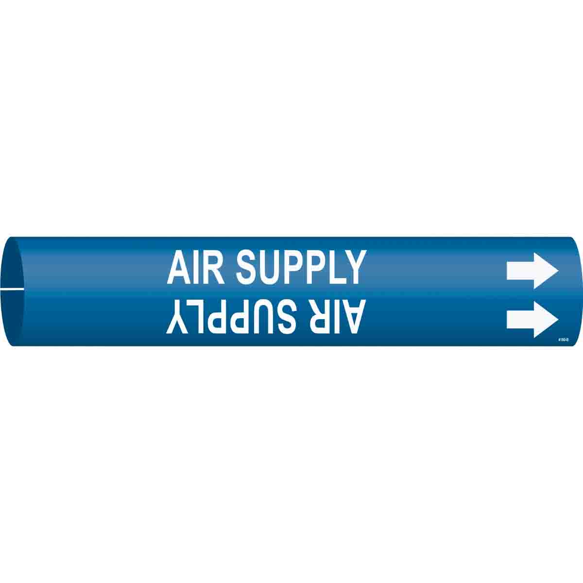 4160-B B915 PIPEMARKER SIZE B WHITE/BLUE