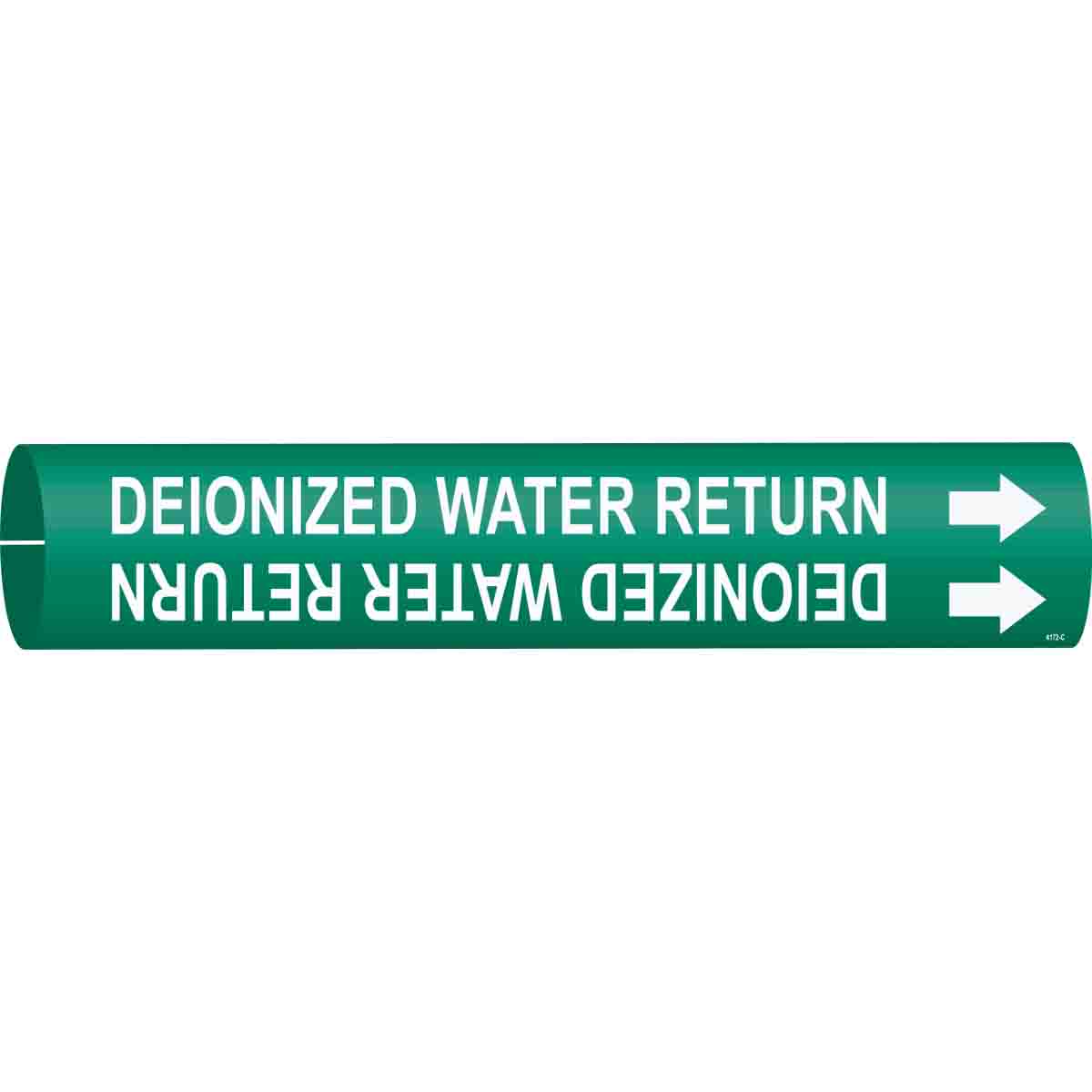 4172-C B915 PIPEMARKER SIZE C WHITE/GREEN
