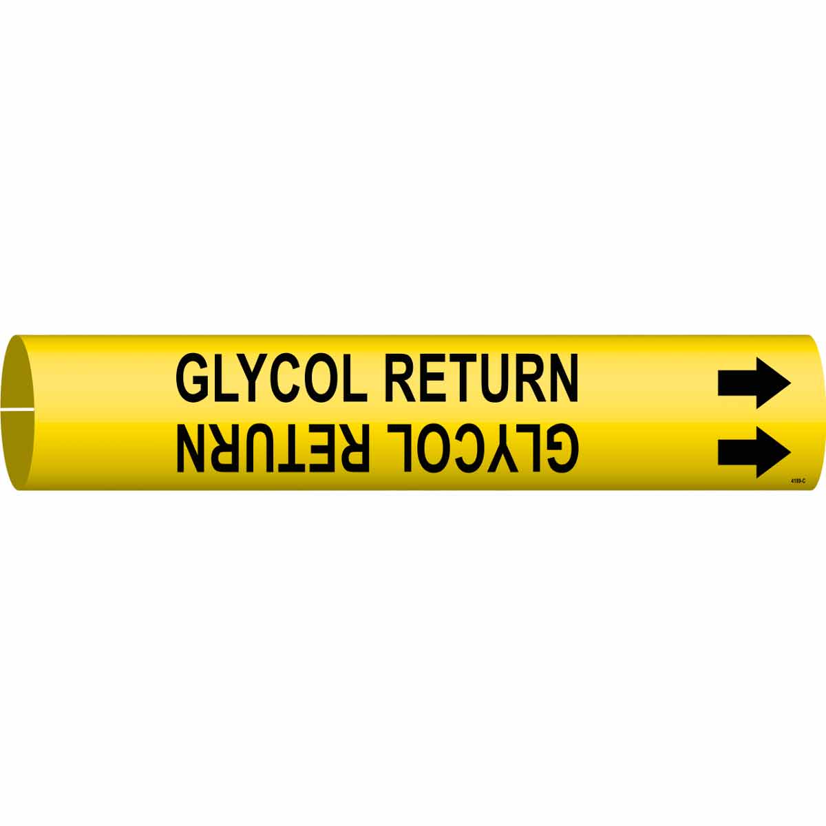 4189-C B915 STYLE C BLK/YEL GLYCOL RETURN
