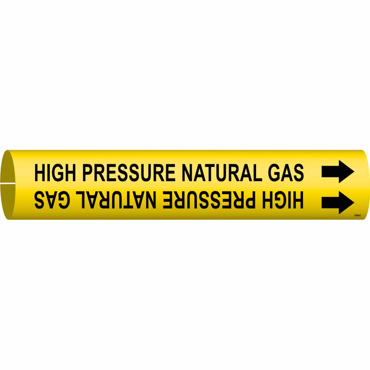 4194-C B915 PIPEMARKER SIZE C BLACK/YELLOW