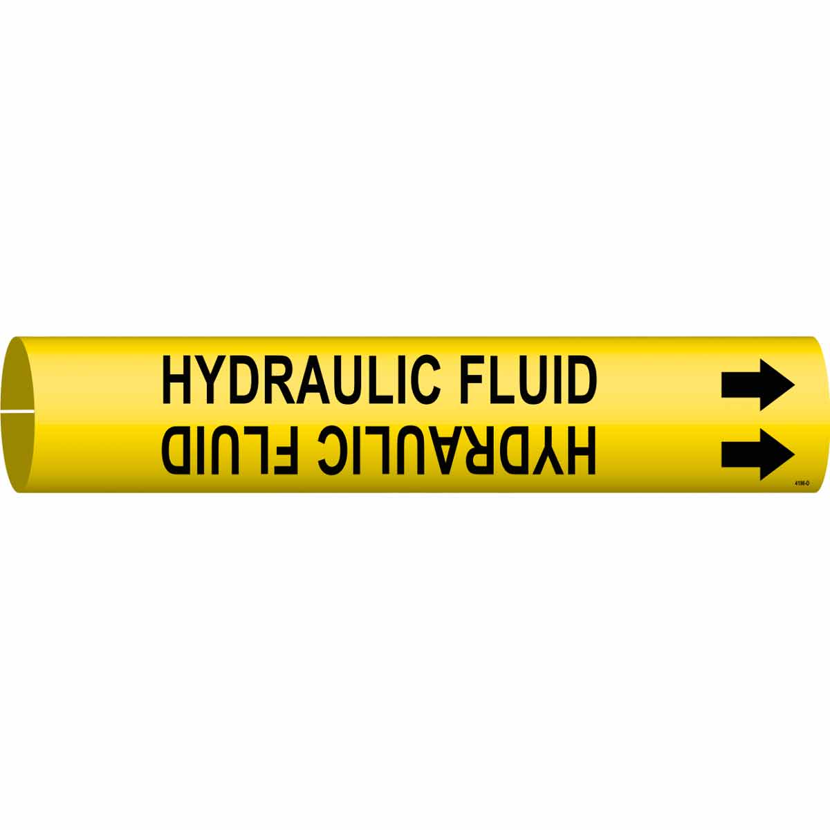 4198-D B915 PIPEMARKER SIZE D BLACK/YELLOW