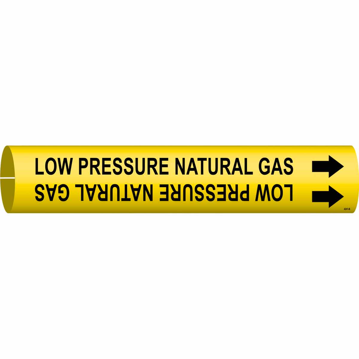 4241-B B915 PIPEMARKER SIZE B BLACK/YELLOW