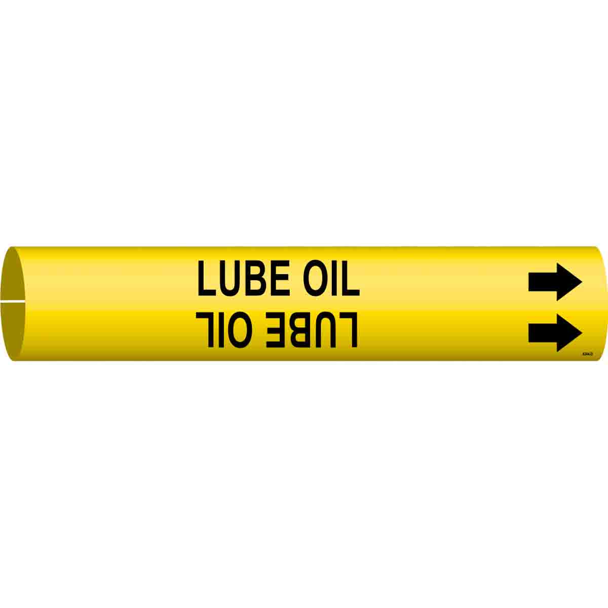 4244-D B915 PIPEMARKER SIZE D BLACK/YELLOW
