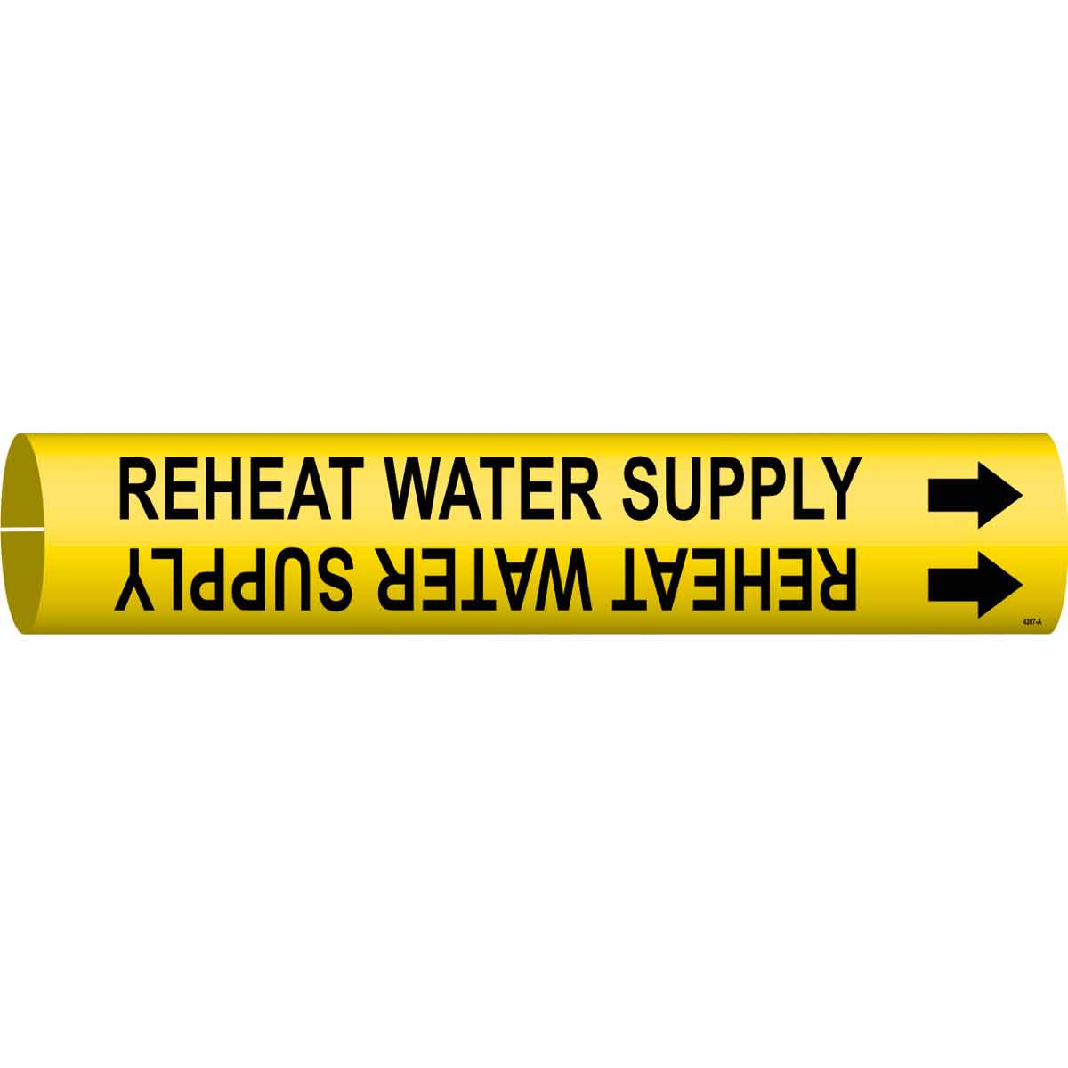 4267-A B915 STYLE A BLK/YEL REHEAT WATER SUPPLY