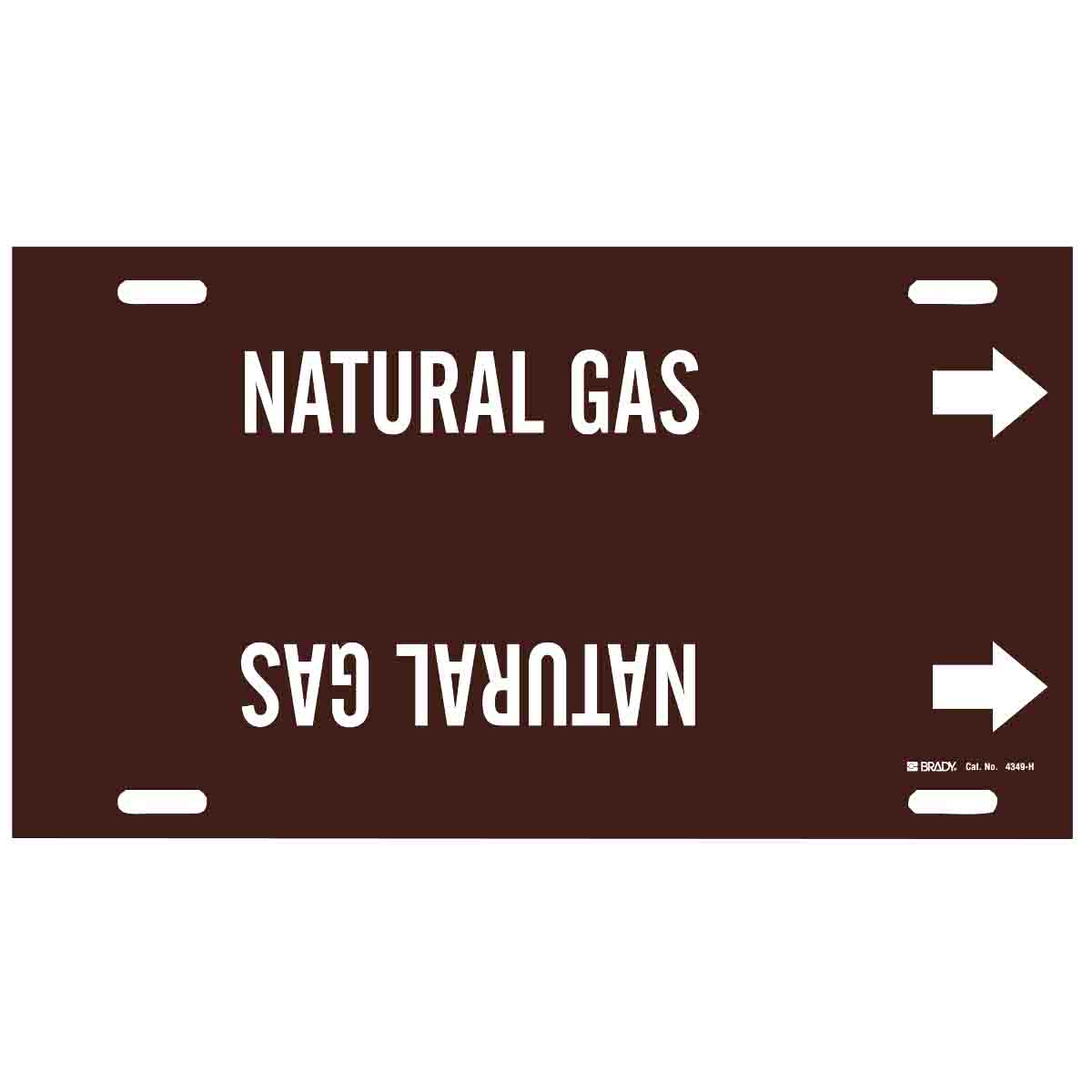 4349-H B915 4349-H WHT/BROWN STYLE H