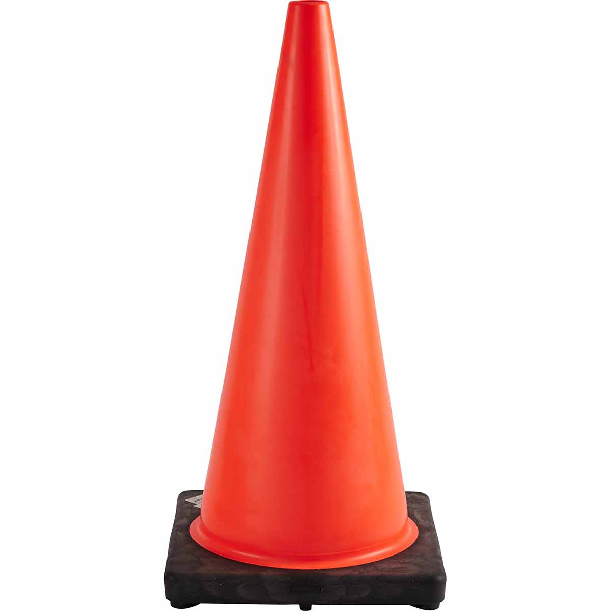 43781 TRAFFIC CONE W/28" H BLACK BASE