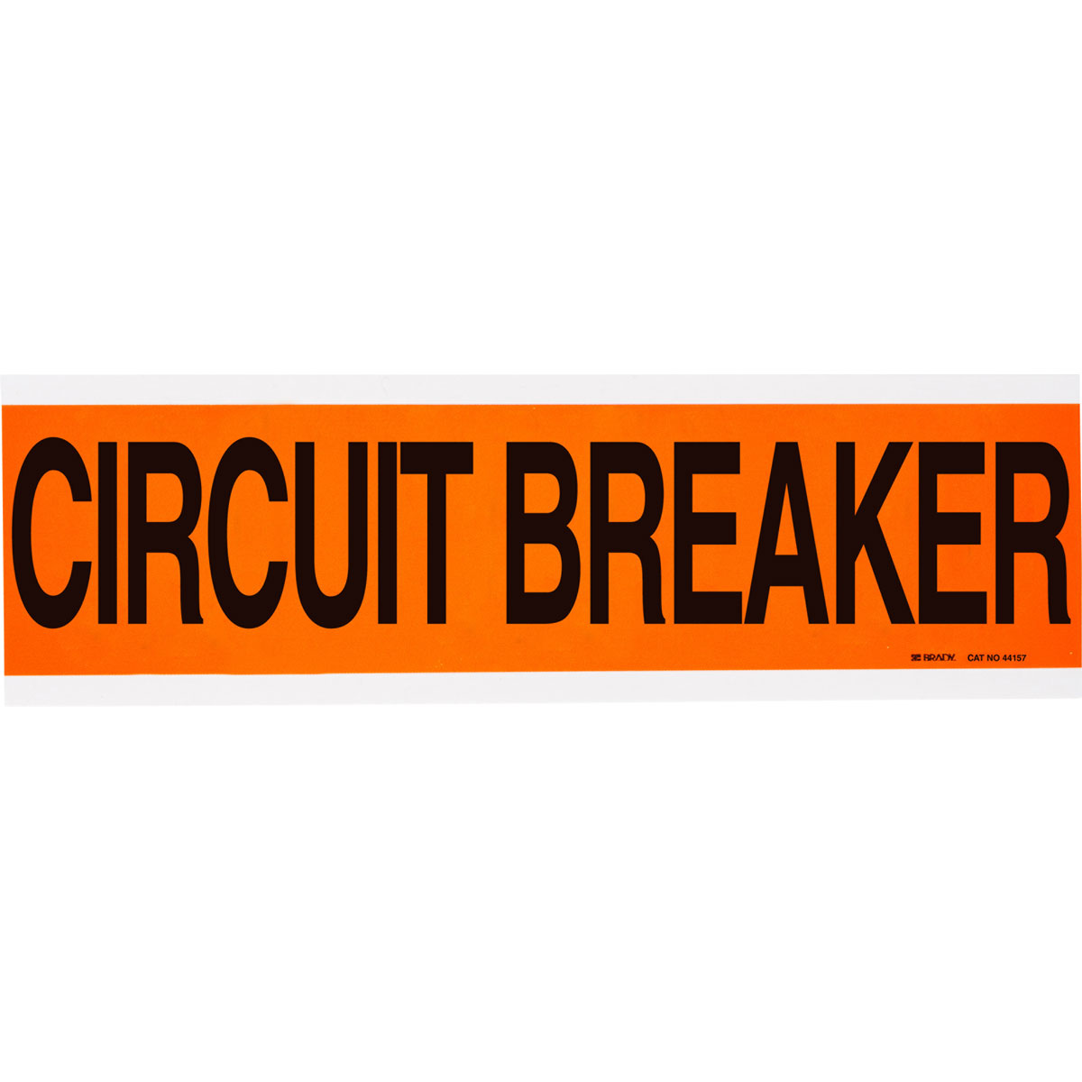 44157 Lbl STYLE A BK/OR CIRCUIT BREAKER 1/CD