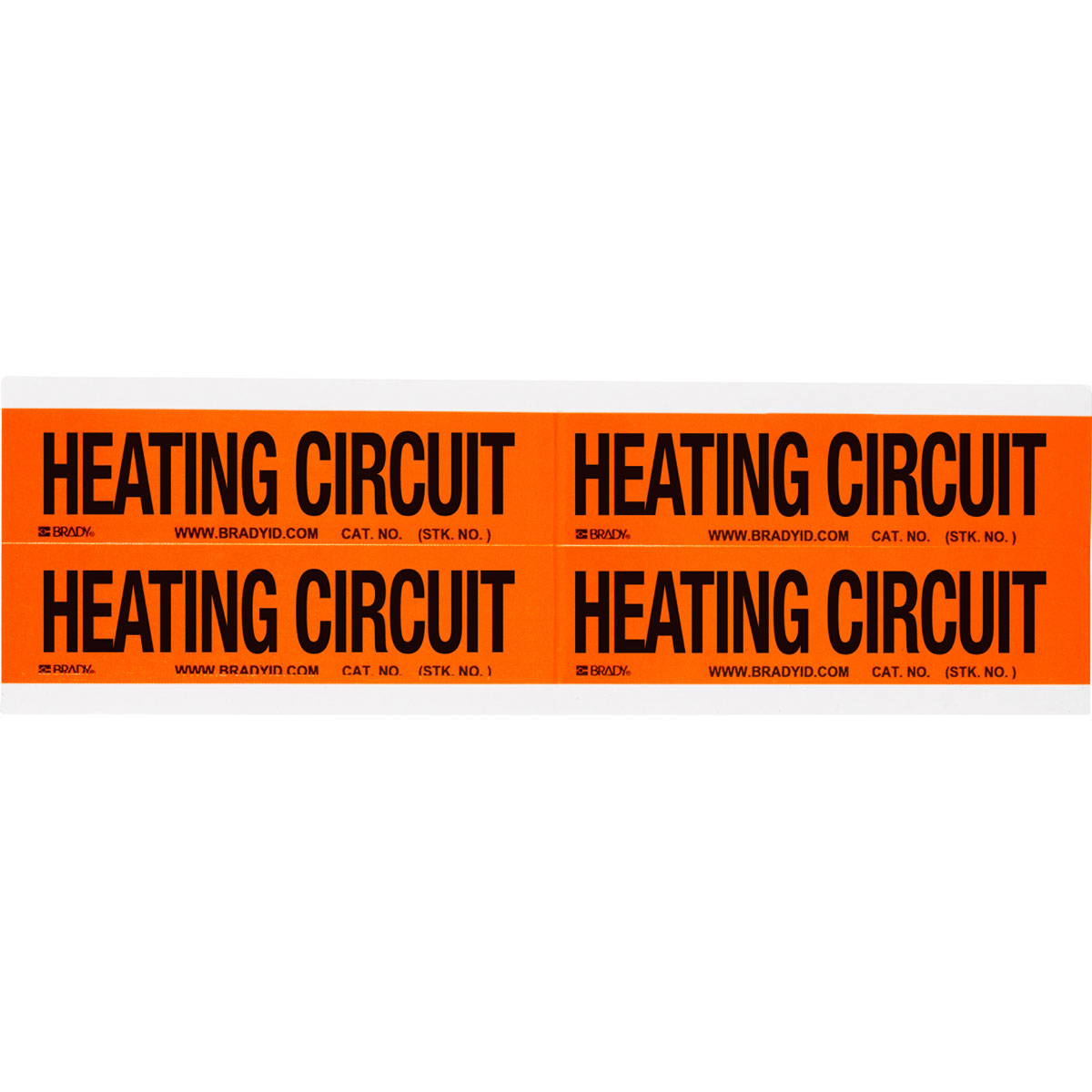 44248 Lbl STYLE B BK/OR HEATING CIRCUIT 4/CD