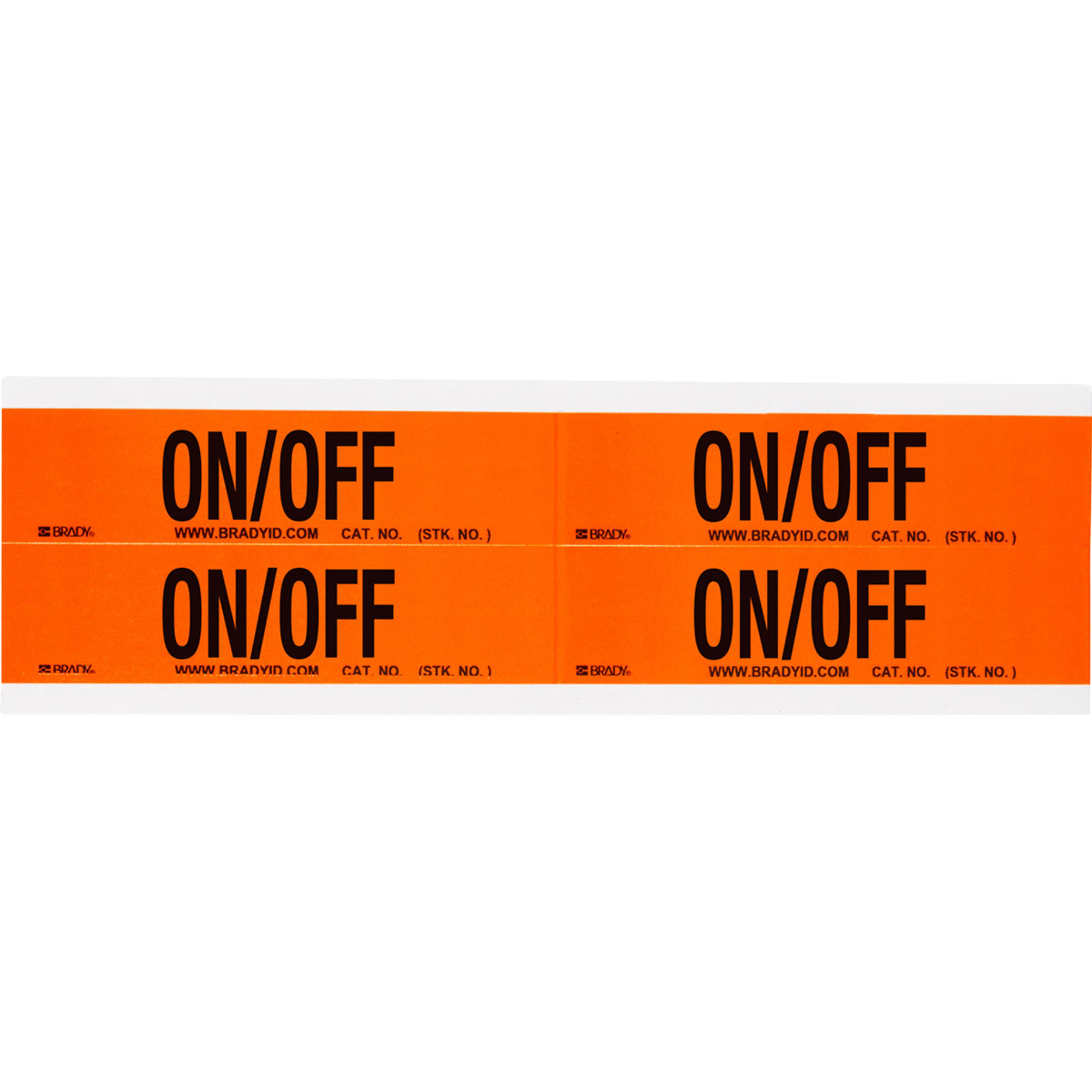 44256 Label STYLE B BK on OR ON/ OFF 4/CD