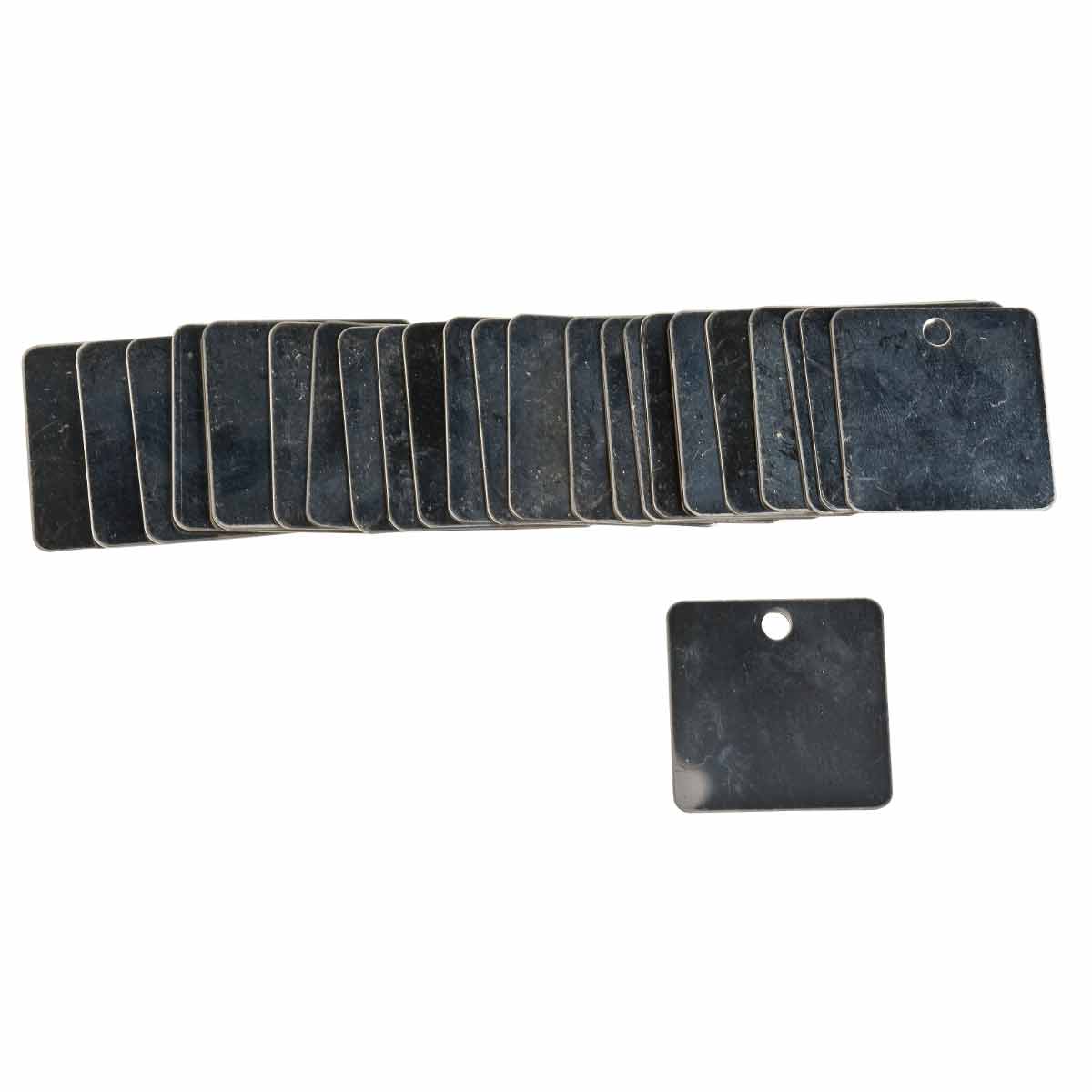 44401 BLANK STAINLESS, 1-1/2" SQUARE