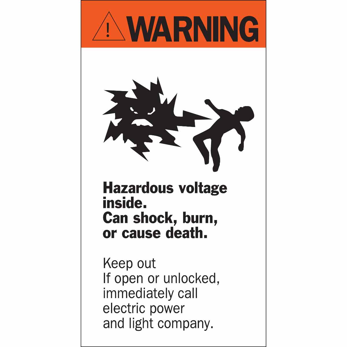 Electrical Labels WARNING CAUTION DANGER PERIODIC INSPECT VOLTAGE RCD b 