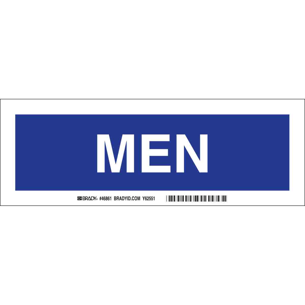 46861 B555 3.5X10 BLUE/WHT 22277J