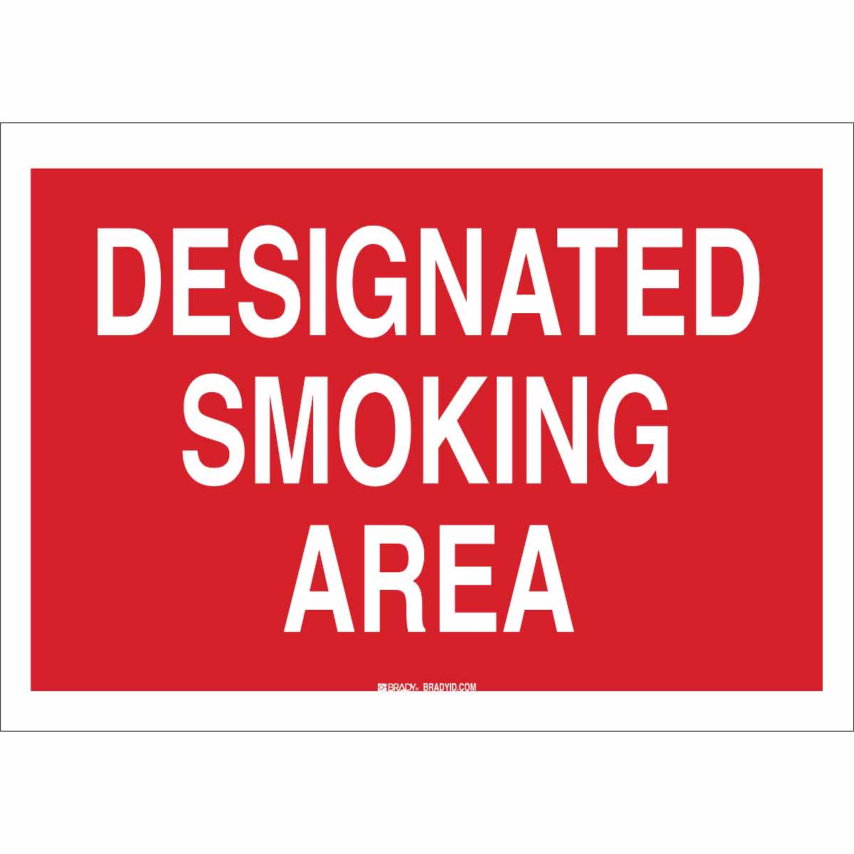 88411 B302-7X10-RW-T-DESIGNATED SMOKING