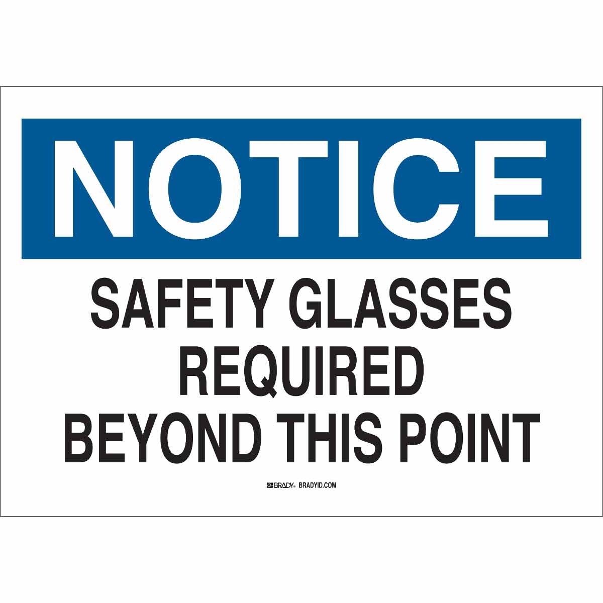 87779 B302-3.5X5-WK-O-NOT-SAFETY GLASSES REQU