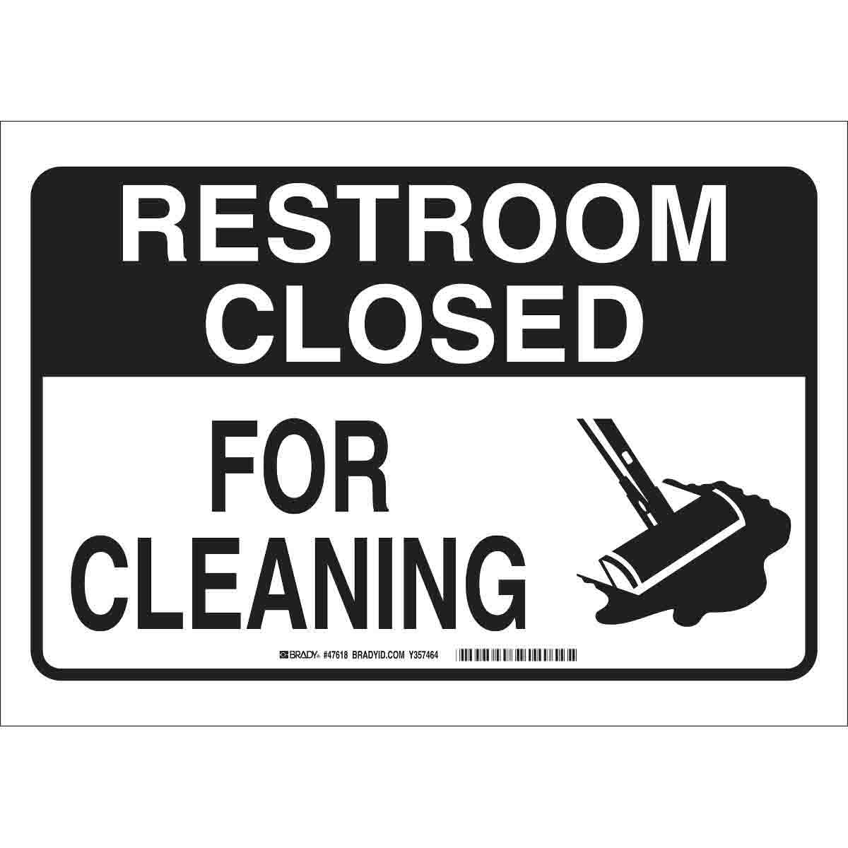 Closed For Cleaning Sign Printable - Printable Templates