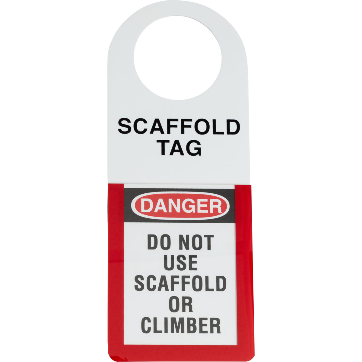 48111 TAG, SCAFF DNUSE, 12X4.5,BLK/RED/WHT