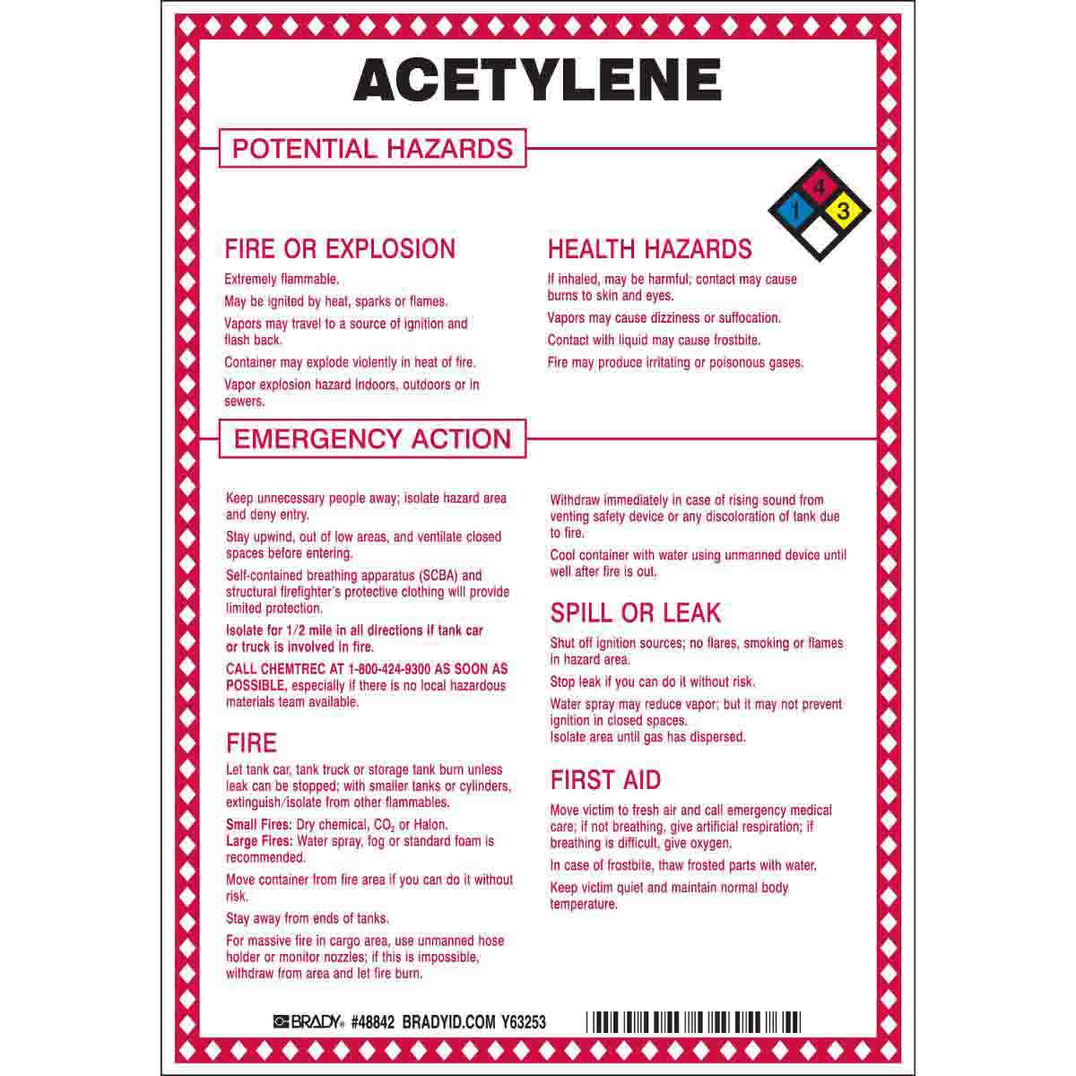 48842 B120,10X7,ACETYLENE