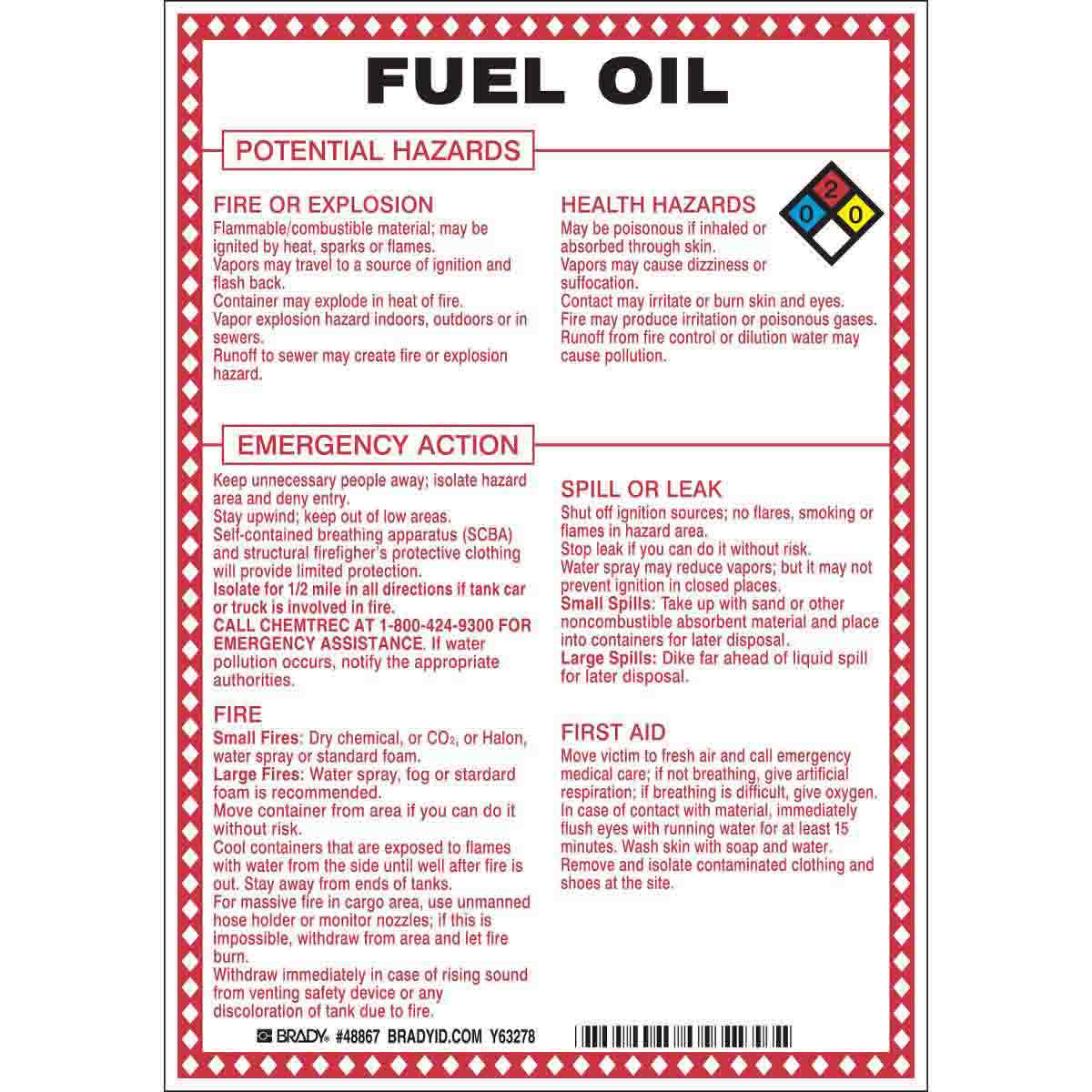 48867 B120,10X7, FUEL OIL