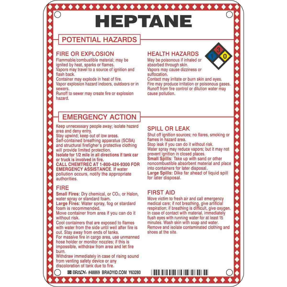 48869 B120 10X7 HEPTANE