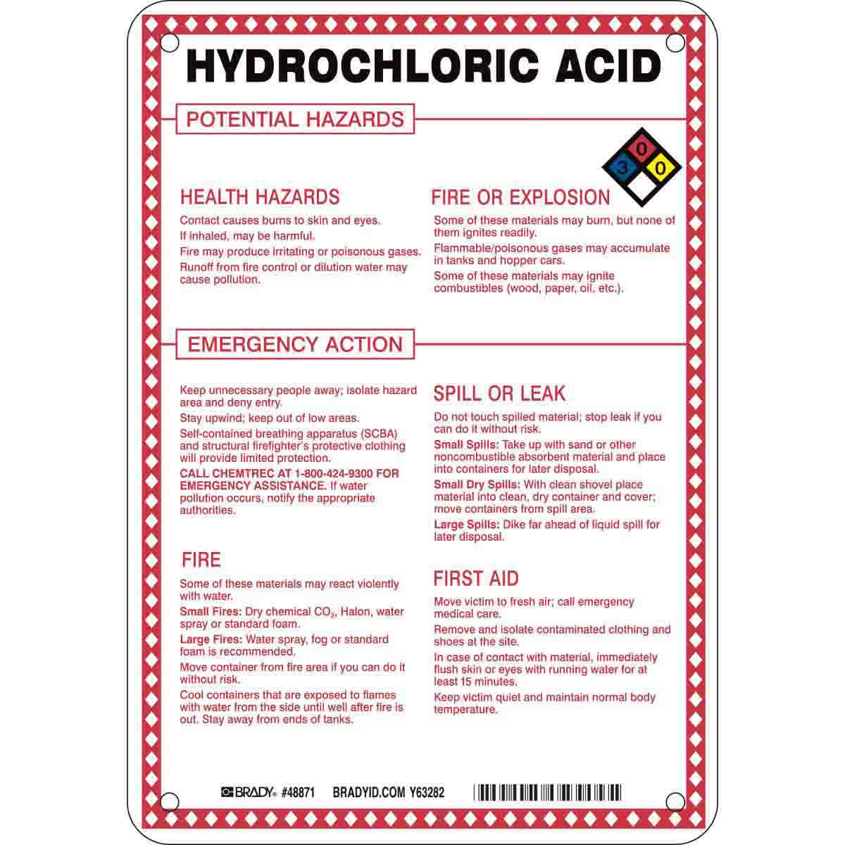 48871 B120,10X7,HYDROCHLORIC ACID