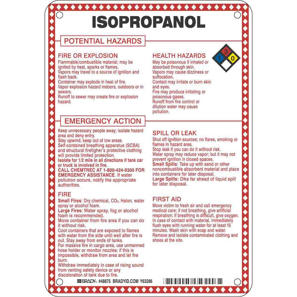 48875 B120,10X7,ISOPROPANOL