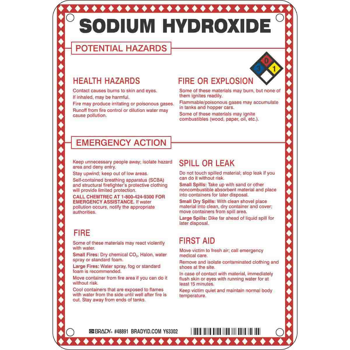 48891 B120,10X7,SODIUM HYDROXIDE