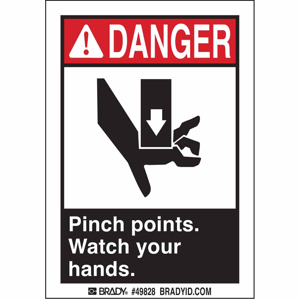 49828 PINCH POINTS 5/PK