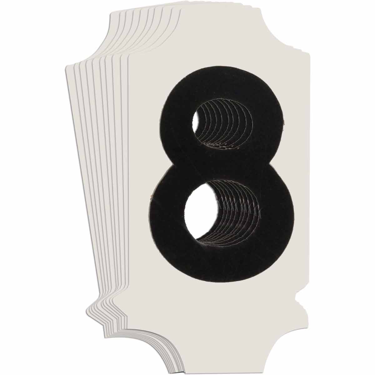 5010P-8 QA 5010 Series B302 1" Lbl, 8 BK 10PK