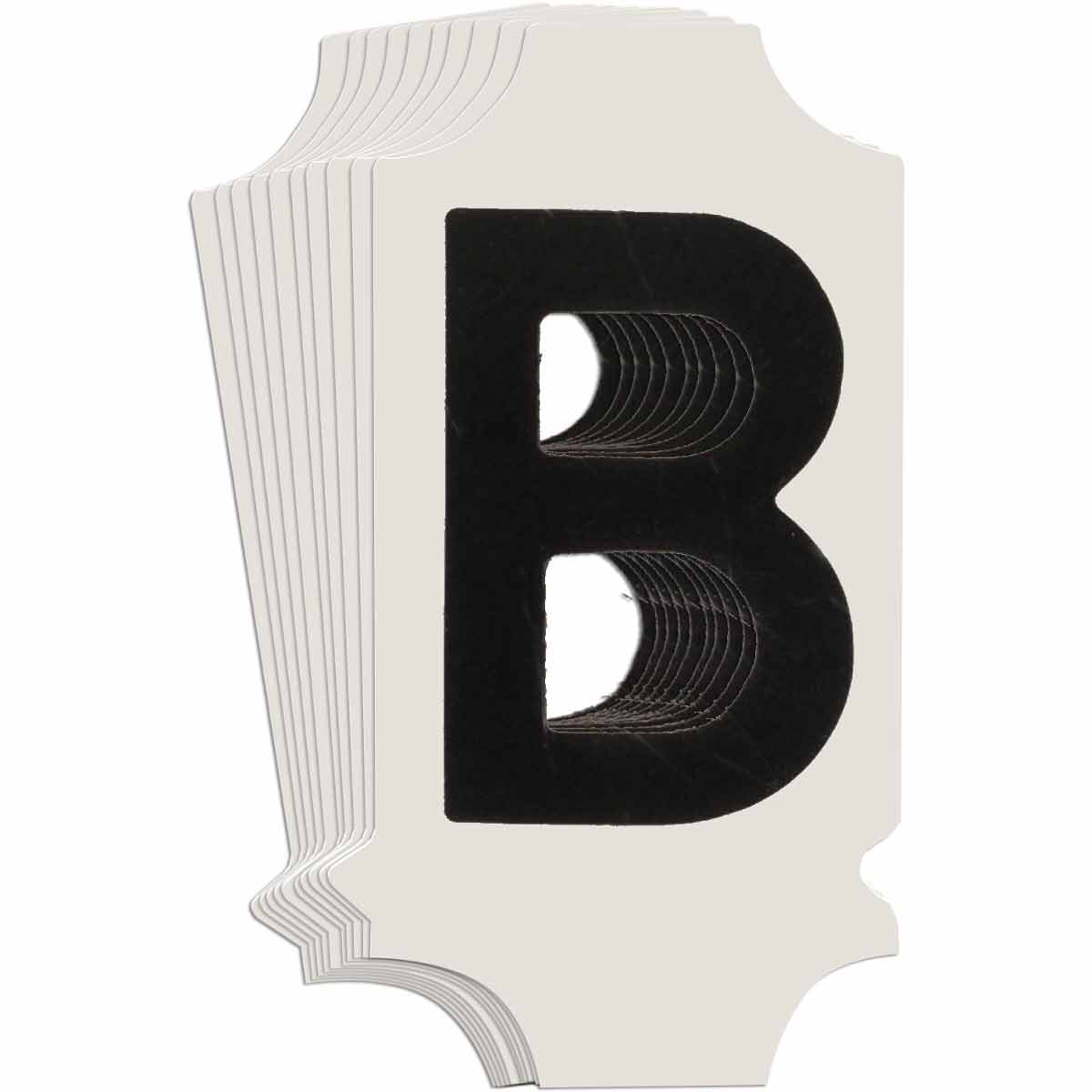 5010P-B QA 5010 Series B302 1" Lbl, B BK 10PK